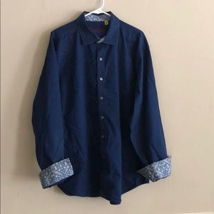 Robert Graham dress shirt size XXL classic fit
